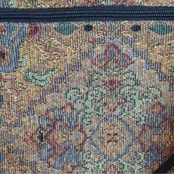 Vintage Daryl K Beverly Hills Tapestry Crossbody Bag Boho USA Made - Picture 3 of 6